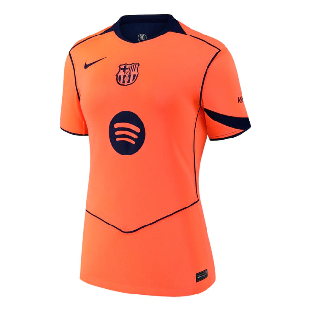 Barcelona Third 25/26 Feminina Nike  - Laranja