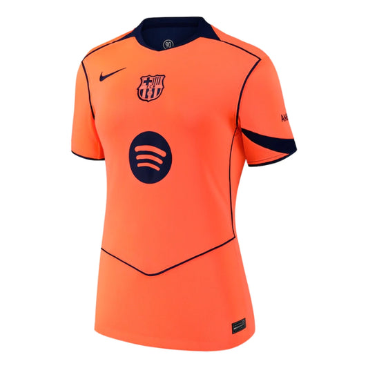 Barcelona Third 25/26 Feminina Nike  - Laranja