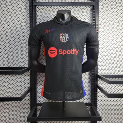 Barcelona Away 24/25 Jogador Nike - Preto