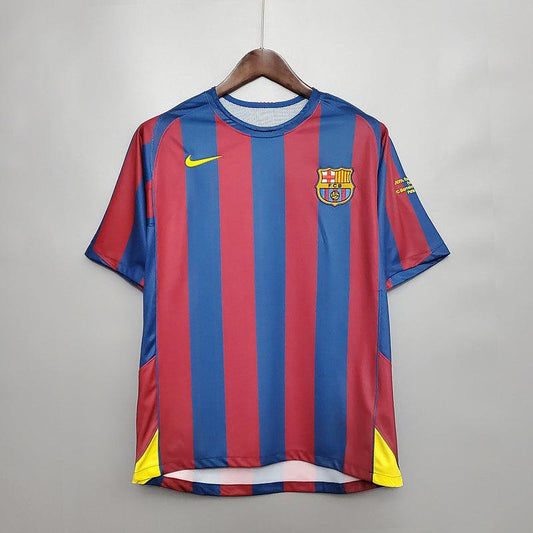 Barcelona Home Retrô 2006  Nike - Grená