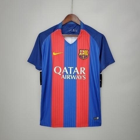 Barcelona Home Retrô 16/17 Nike - Grená