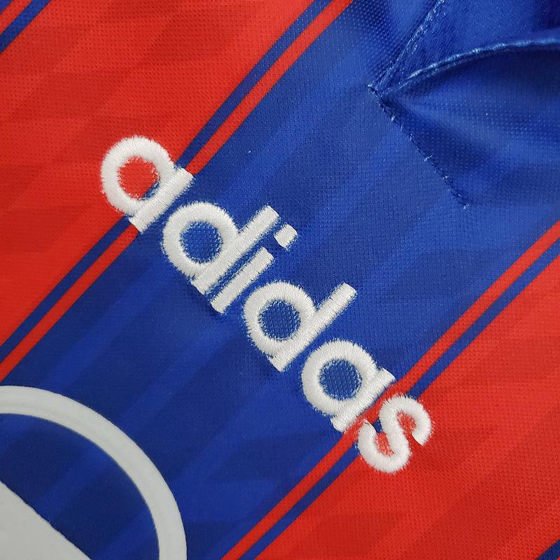 Bayern de Munique Retrô 1995/1997 Adidas - Azul e Vermelha