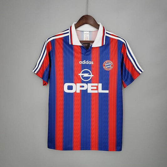 Bayern de Munique Retrô 1995/1997 Adidas - Azul e Vermelha