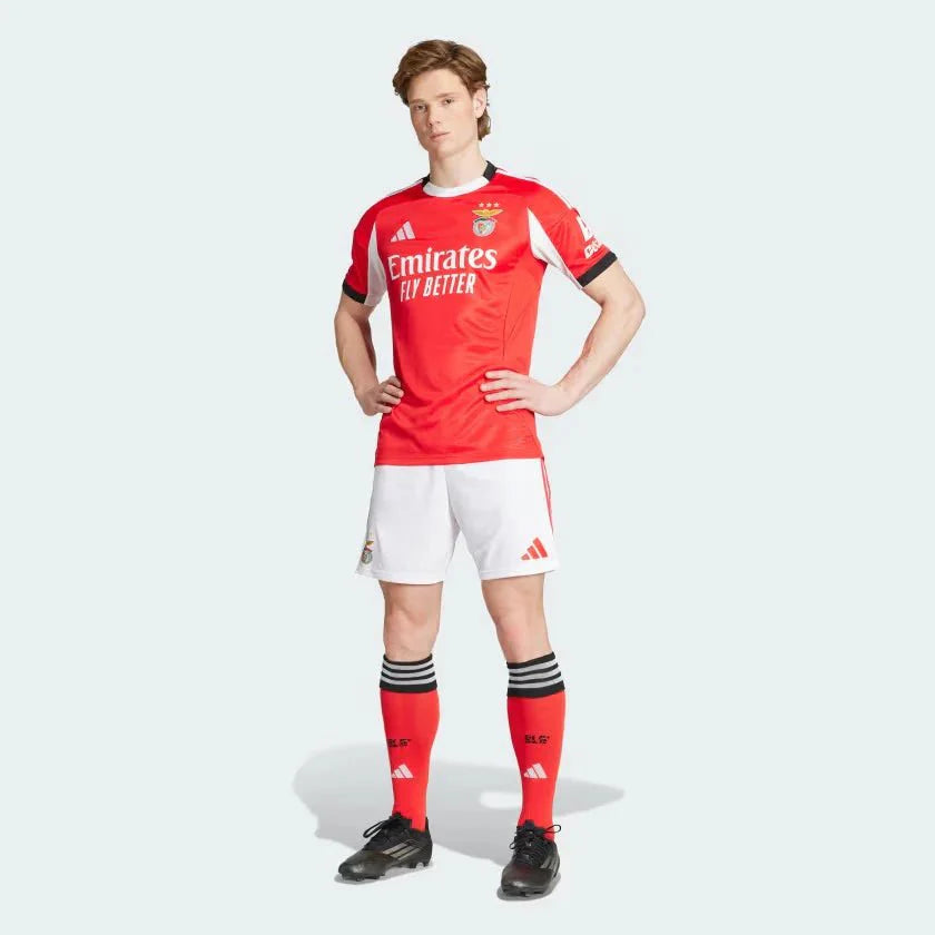 Benfica Home 25/26 Torcedor Adidas - Vermelho