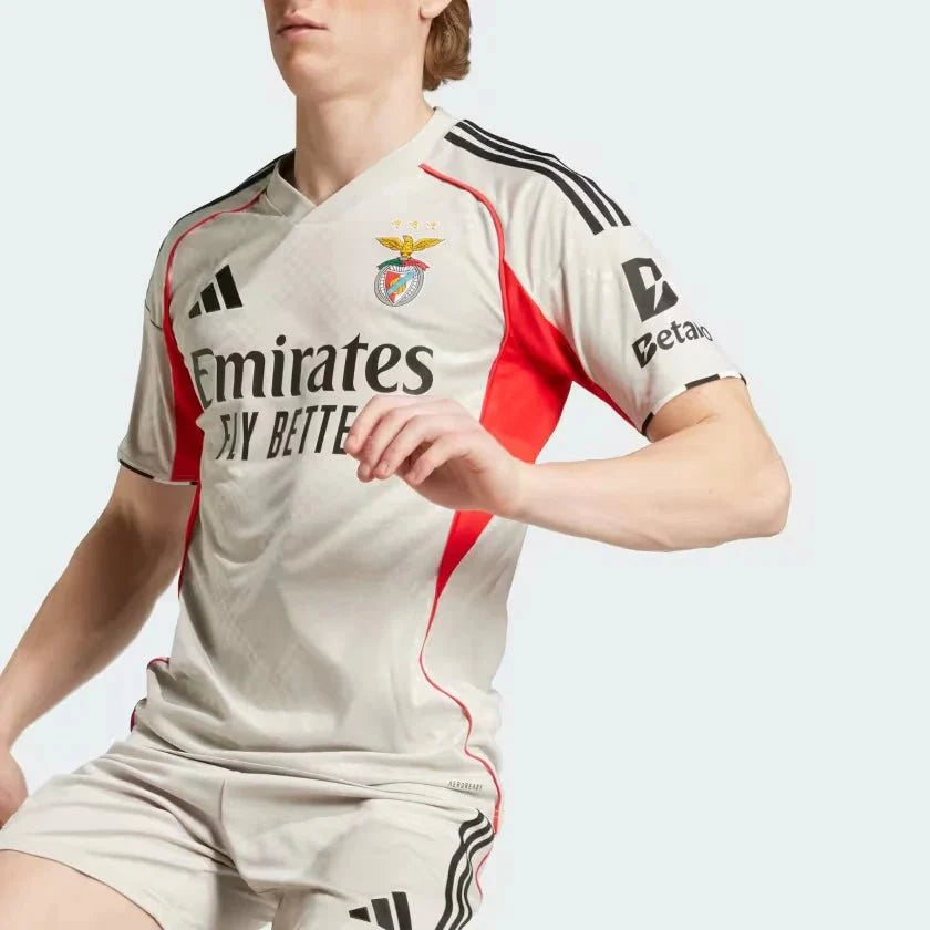 Benfica Away 25/26 Torcedor Adidas - Bege