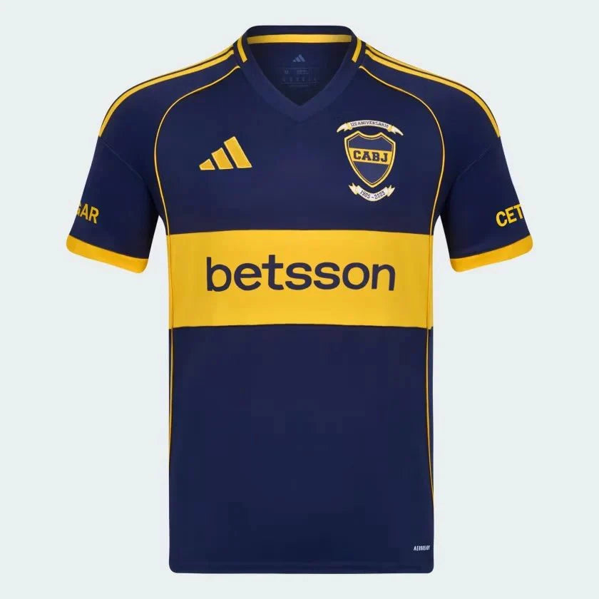 Boca Juniors Home 25/26 Torcedor Adidas - Azul e Amarelo