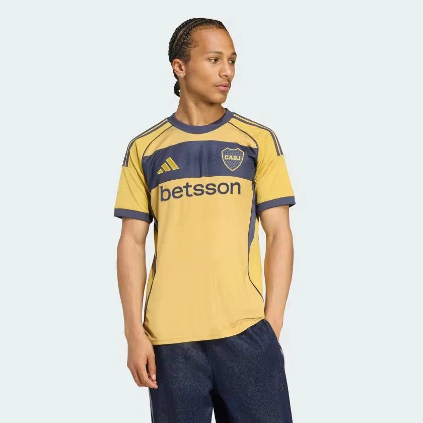 Boca Juniors Away 25/26 Torcedor Adidas - Dourado