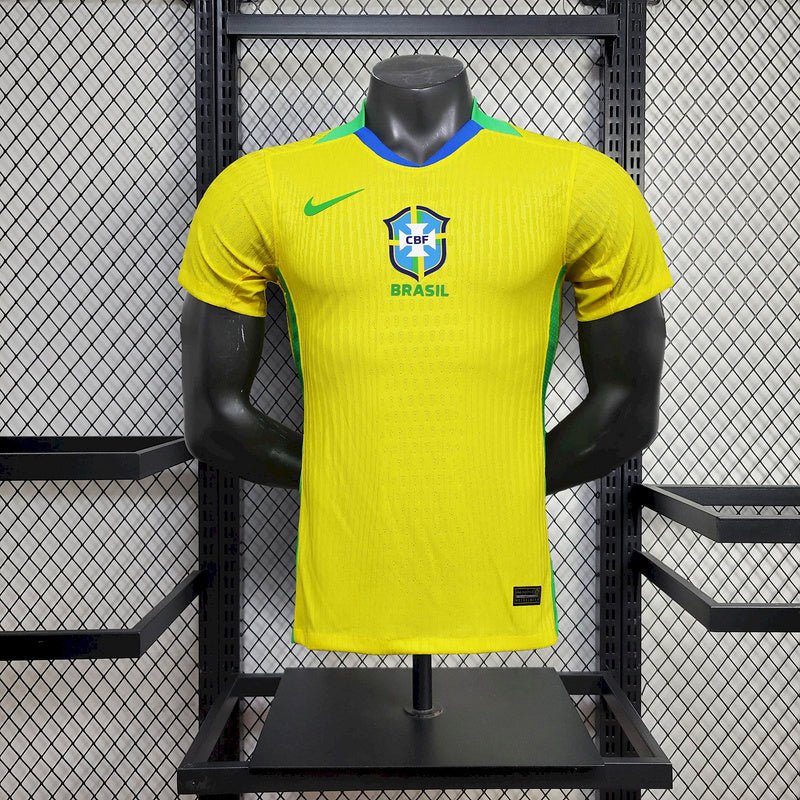 Brasil Home 25/26  Jogador Nike - Amarelo