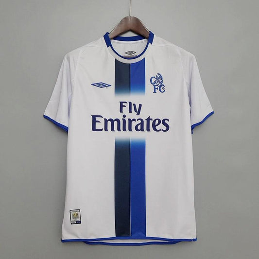 Chelsea Away Retrô 03/04 Umbro -  Branca