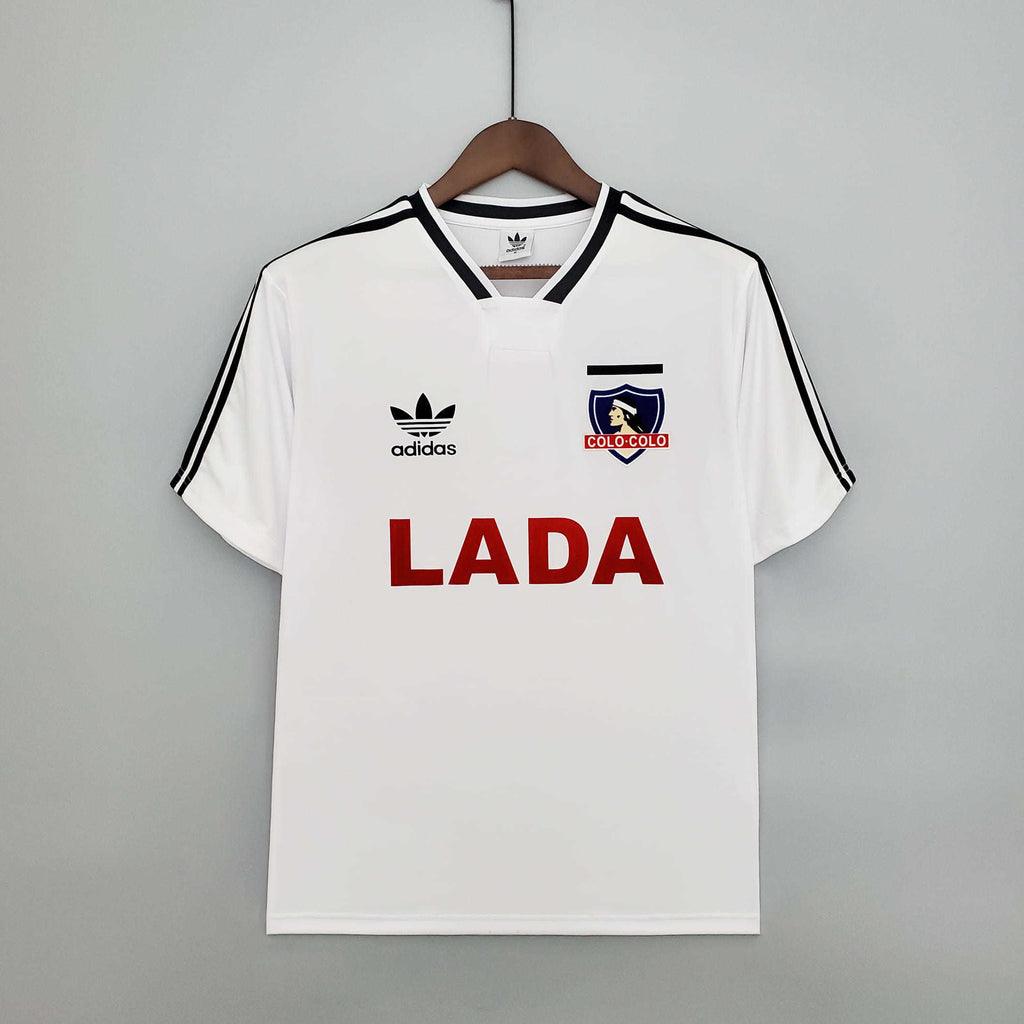 Colo Colo Home Retrô 1991 Adidas - Branca