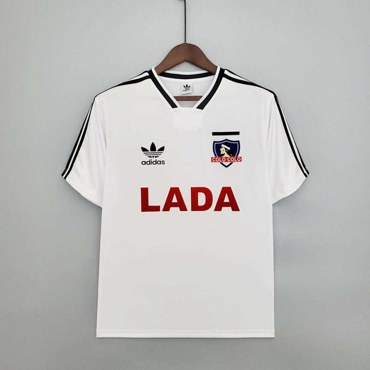 Colo Colo Home Retrô 1991 Adidas - Branca