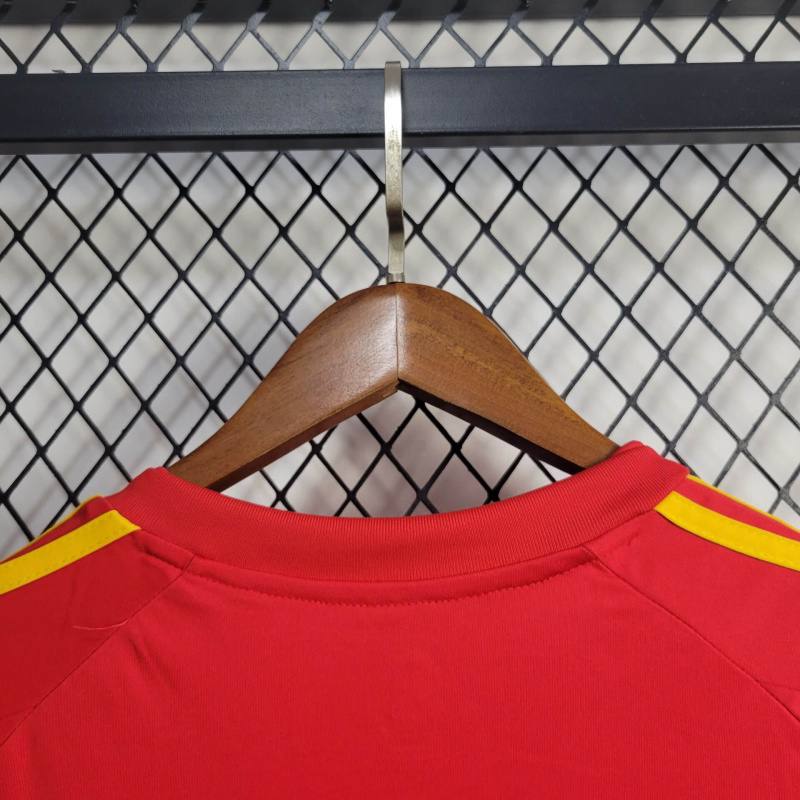 Espanha Home Retrô 2010 Adidas - Vermelho