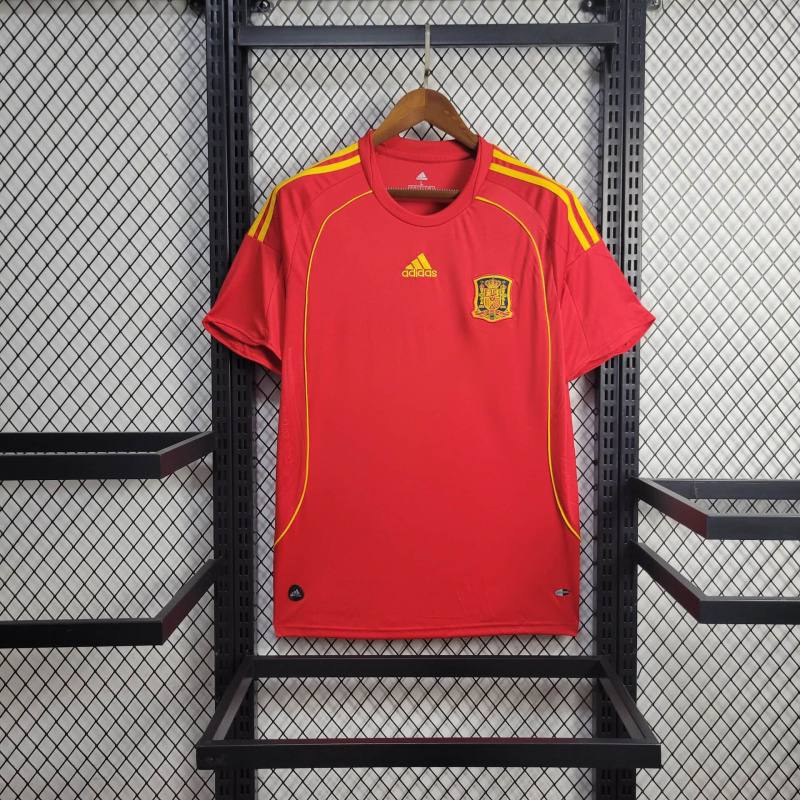 Espanha Home Retrô 2010 Adidas - Vermelho
