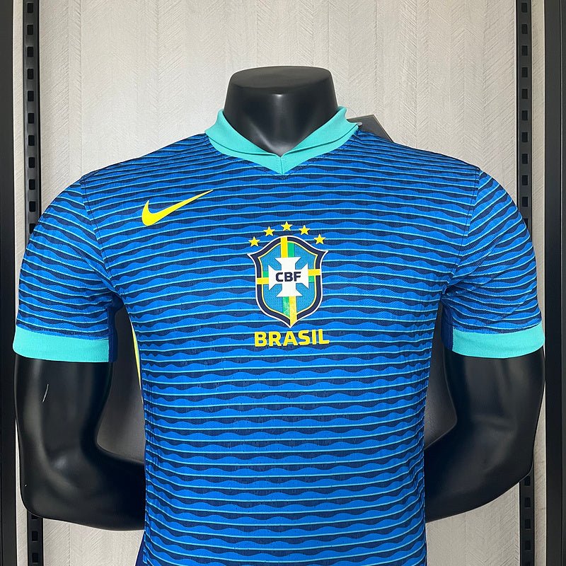 Brasil Away 24/25 Jogador Nike - Azul
