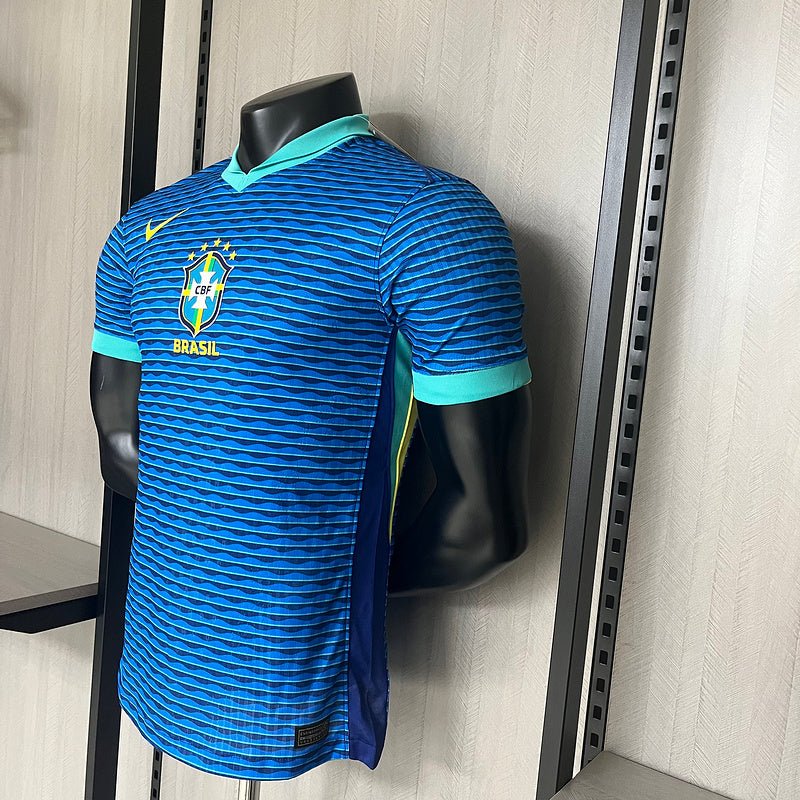 Brasil Away 24/25 Jogador Nike - Azul