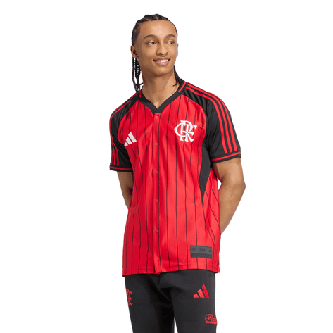 Flamengo Edição Especial Baseball 25/26 Masculino Adidas - Vermelha