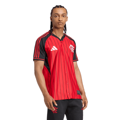 Flamengo Edição Especial Baseball 25/26 Masculino Adidas - Vermelha