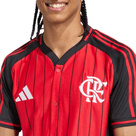 Flamengo Edição Especial Baseball 25/26 Masculino Adidas - Vermelha