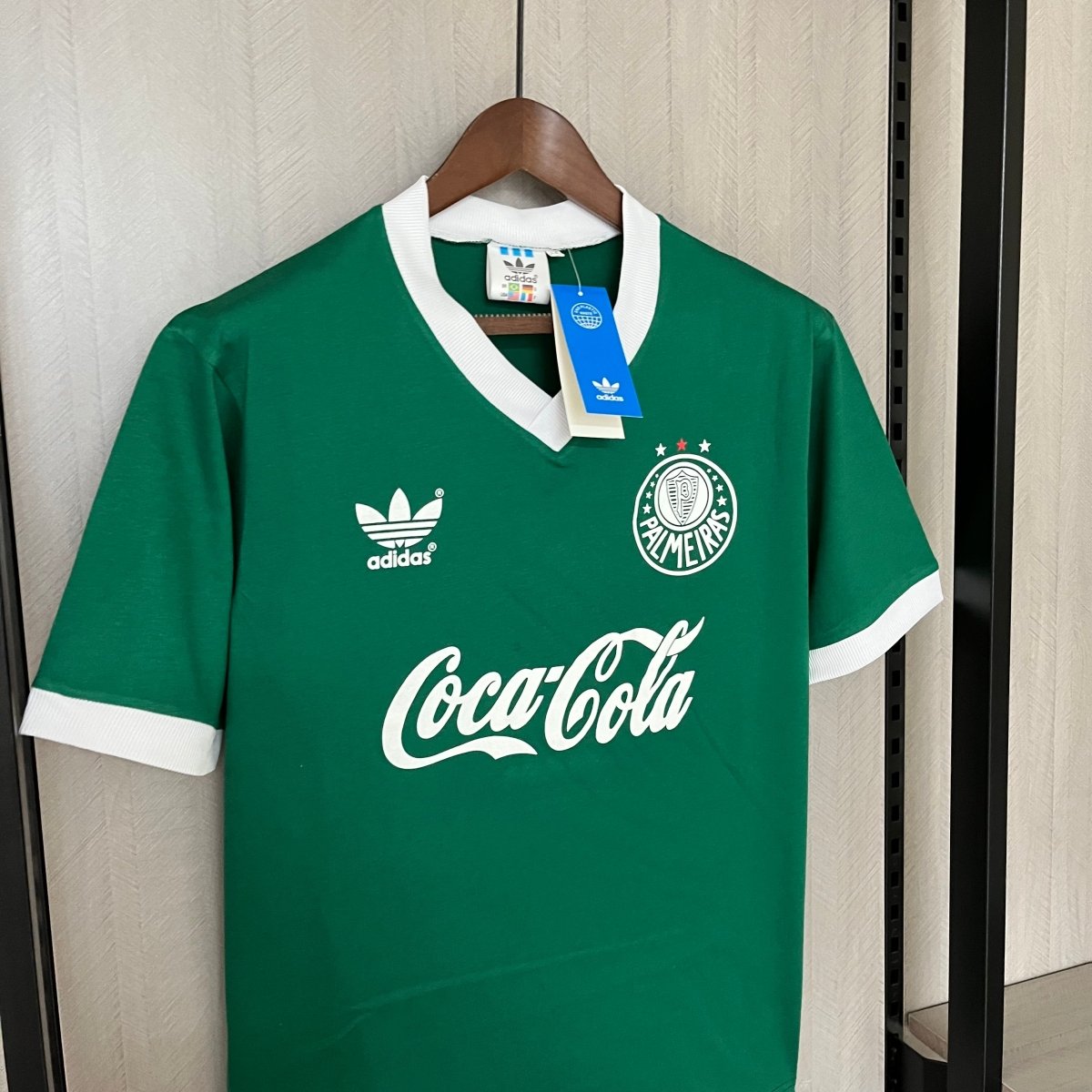 Palmeiras Retro 1989 Torcedor Coca Cola Masculino - Verde