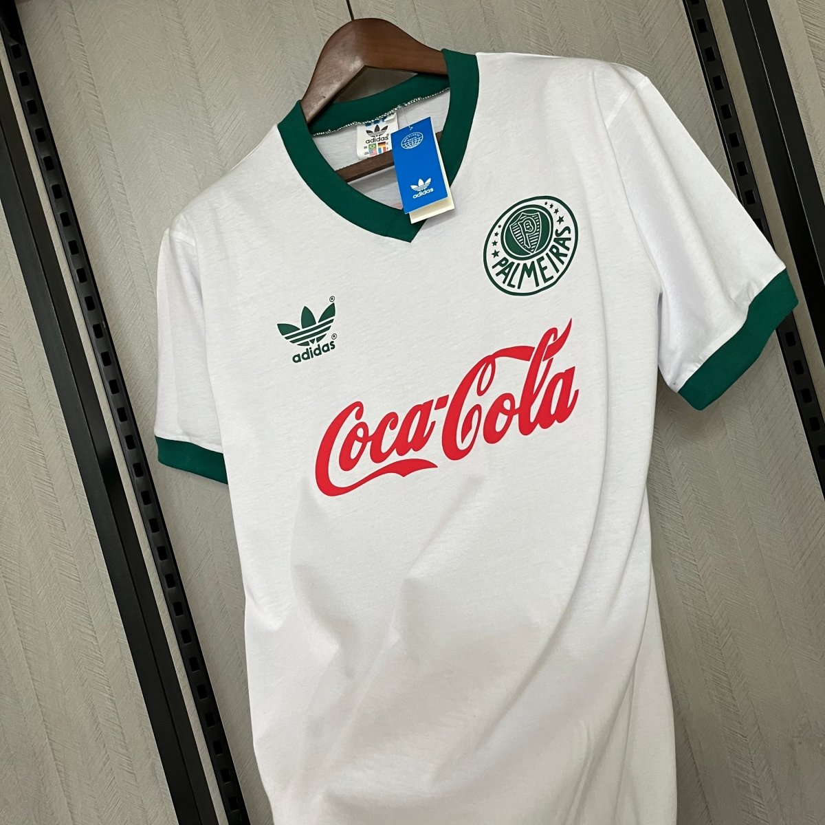 Palmeiras Retro Away 1989 Torcedor Adidas - Branca