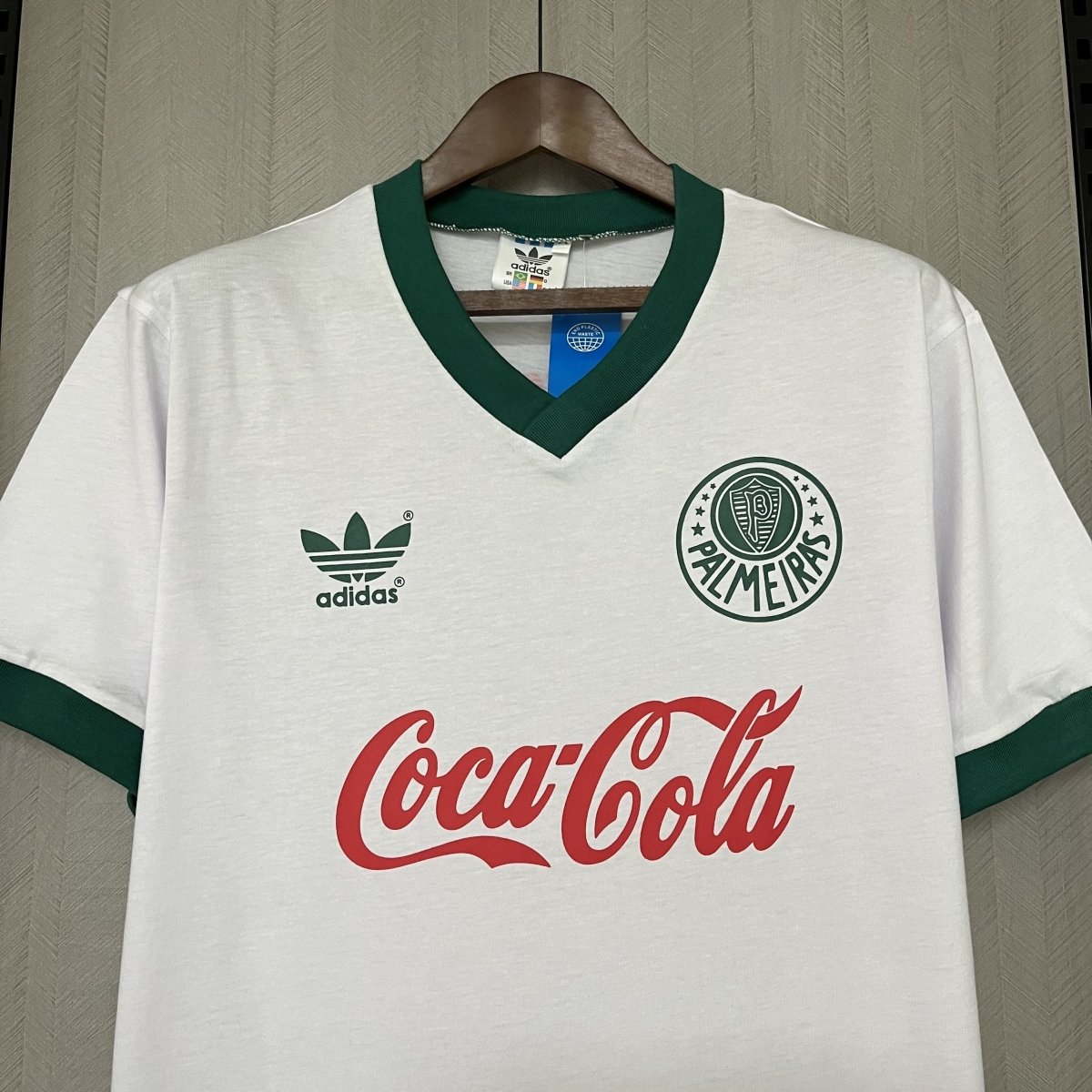 Palmeiras Retro Away 1989 Torcedor Adidas - Branca