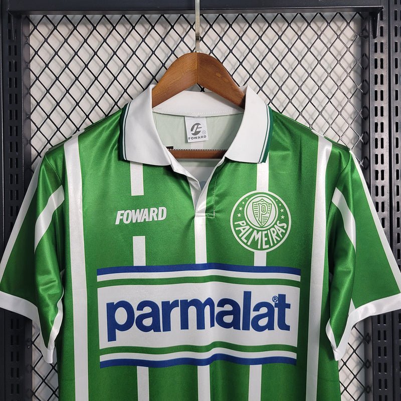 Palmeiras Retro 1993 Torcedor Foward - Verde Listrada