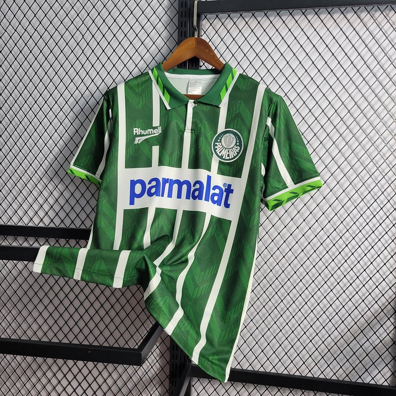 Palmeiras Retro 1996 Torcedor Rhumell Masculino - Verde Listrada