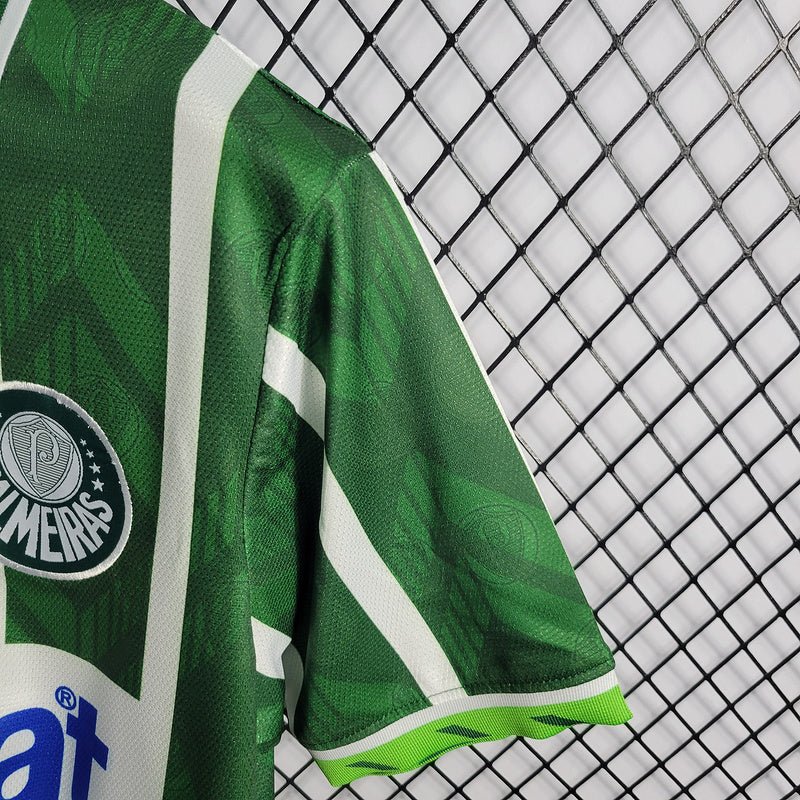 Palmeiras Retro 1996 Torcedor Rhumell Masculino - Verde Listrada