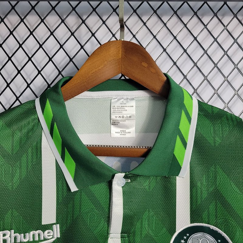 Palmeiras Retro 1996 Torcedor Rhumell Masculino - Verde Listrada