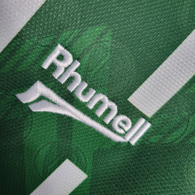 Palmeiras Retro 1996 Torcedor Rhumell Masculino - Verde Listrada