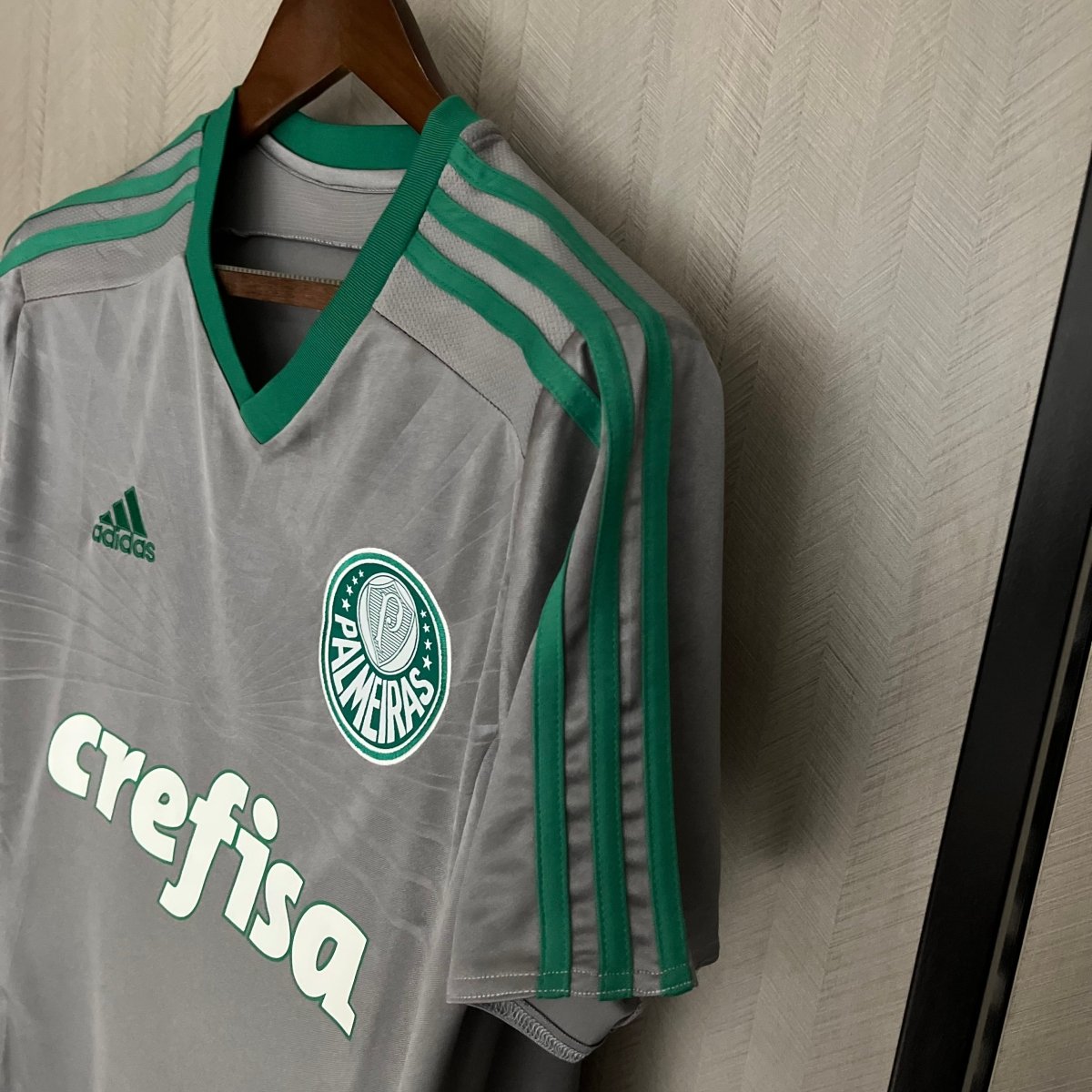 Palmeiras Retro 2016 Torcedor Masculina Adidas - Cinza