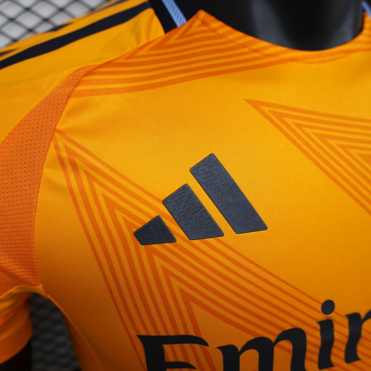 Real Madrid Away 24/25 Jogador Adidas - Laranja