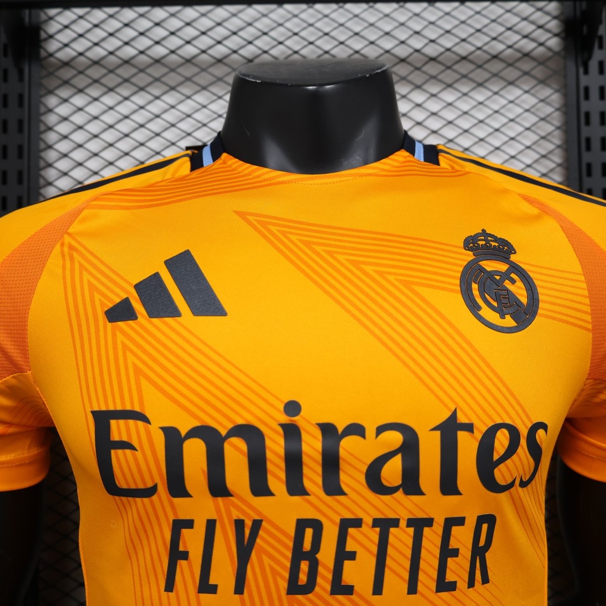 Real Madrid Away 24/25 Jogador Adidas - Laranja
