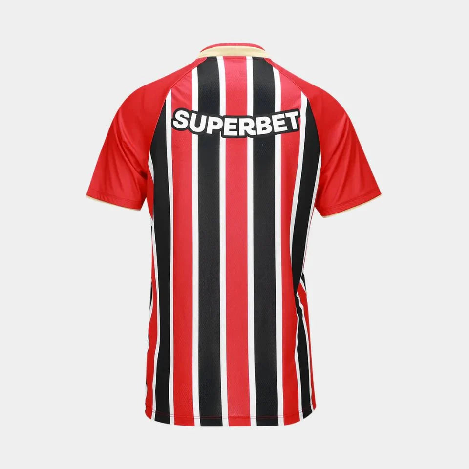 São Paulo Away 25/26 New Balance Feminina - Tricolor