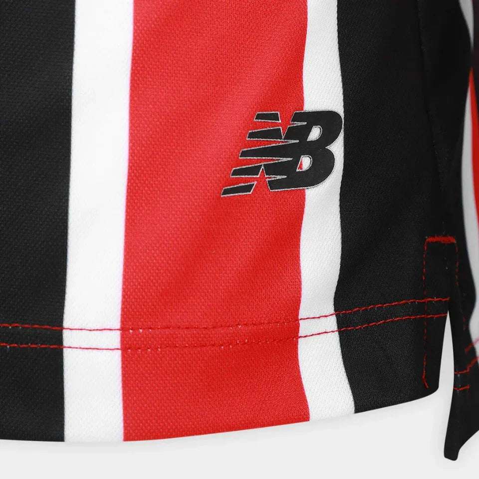 São Paulo Away 25/26 New Balance Feminina - Tricolor