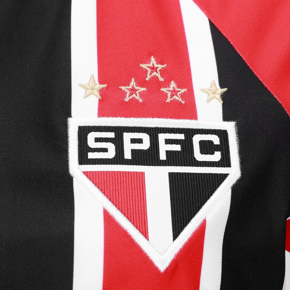São Paulo Away 25/26 New Balance Feminina - Tricolor