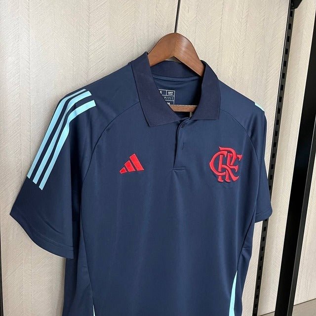 Flamengo Polo Treino 25/26 Adidas - Azul Marinho