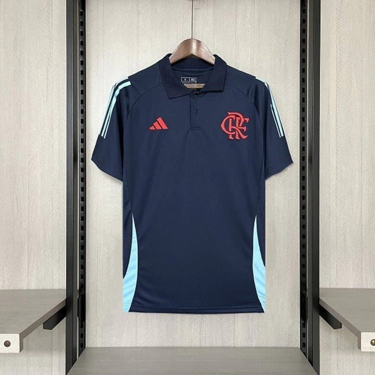 Flamengo Polo Treino 25/26 Adidas - Azul Marinho
