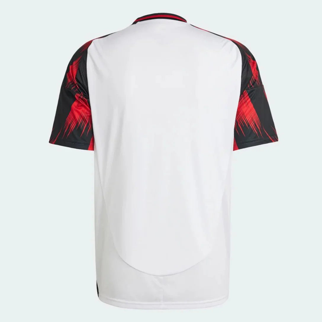 Flamengo Away 25/26 Torcedor Adidas Masculina - Branco