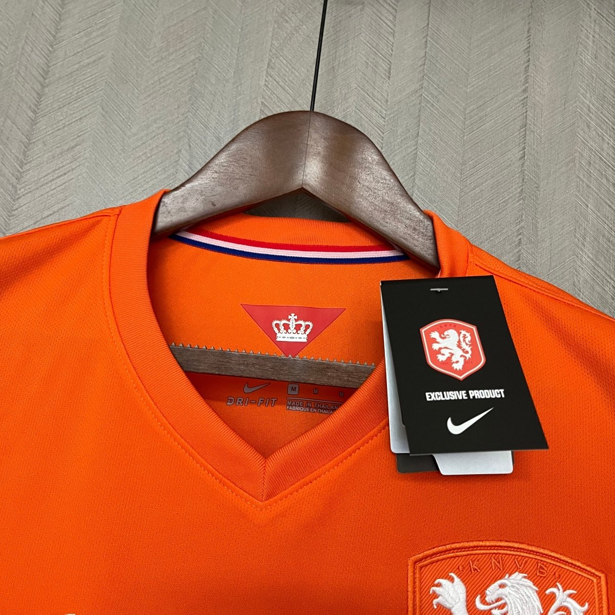 Holanda Home Retro 2014 Nike - Laranja