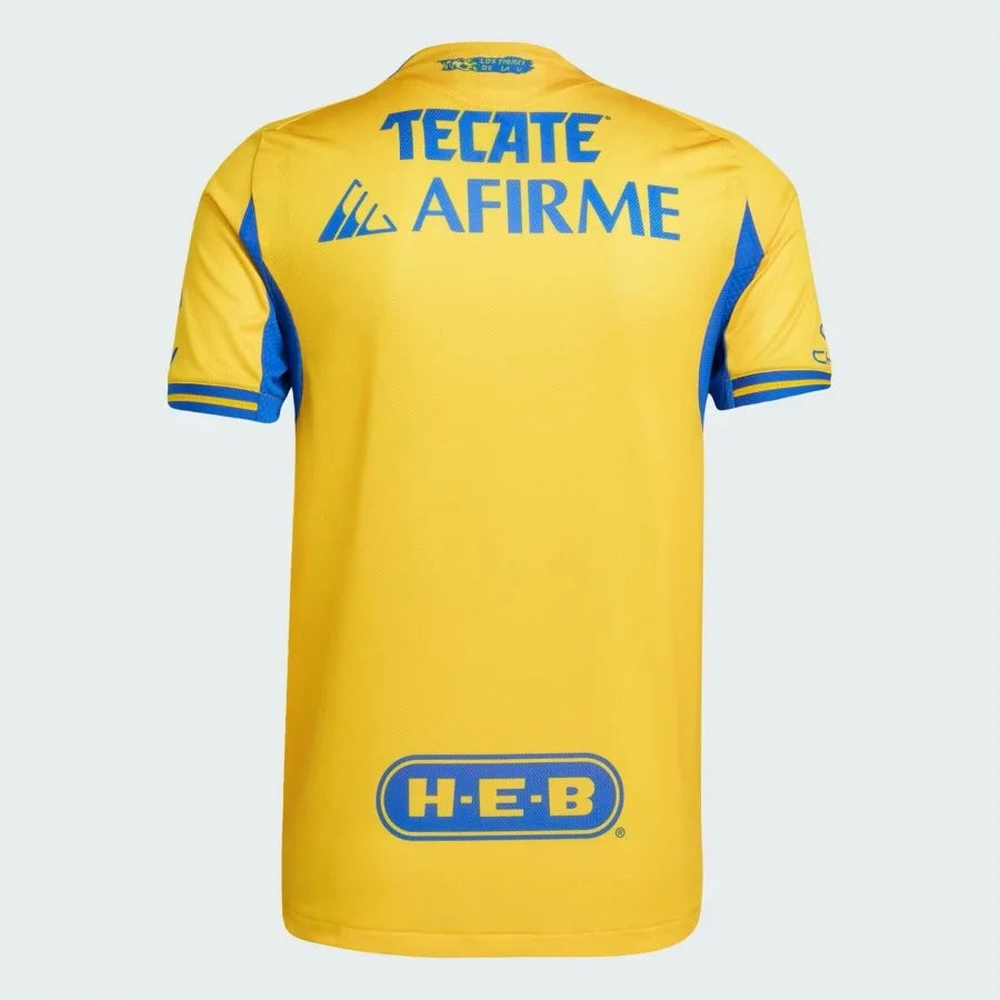 Tigres Home 25/26 Torcedor Adidas Masculino - Amarelo