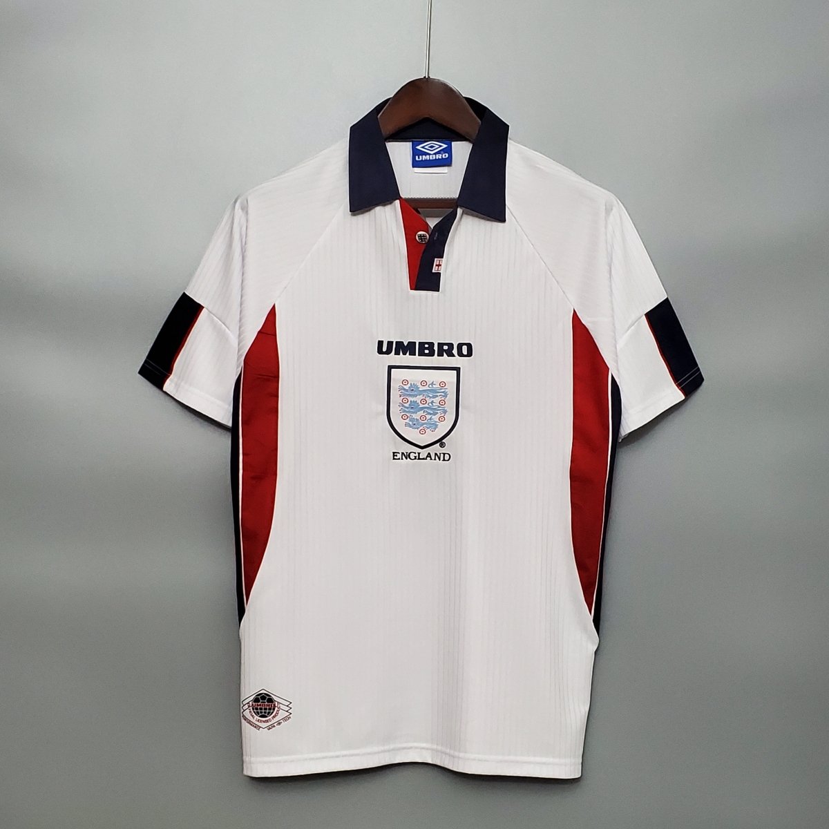 Inglaterra Home Retro 1998 Umbro - Branca