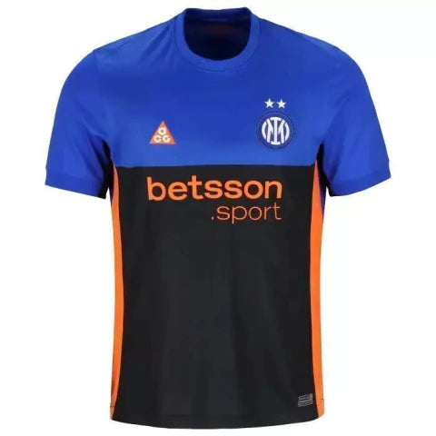 Inter de Milão Fourth 25/26 Torcedor Nike - Azul e Preto