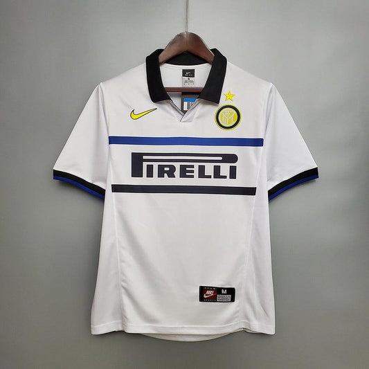 Inter de Milão Away Retrô 1998/1999 Nike - Branca