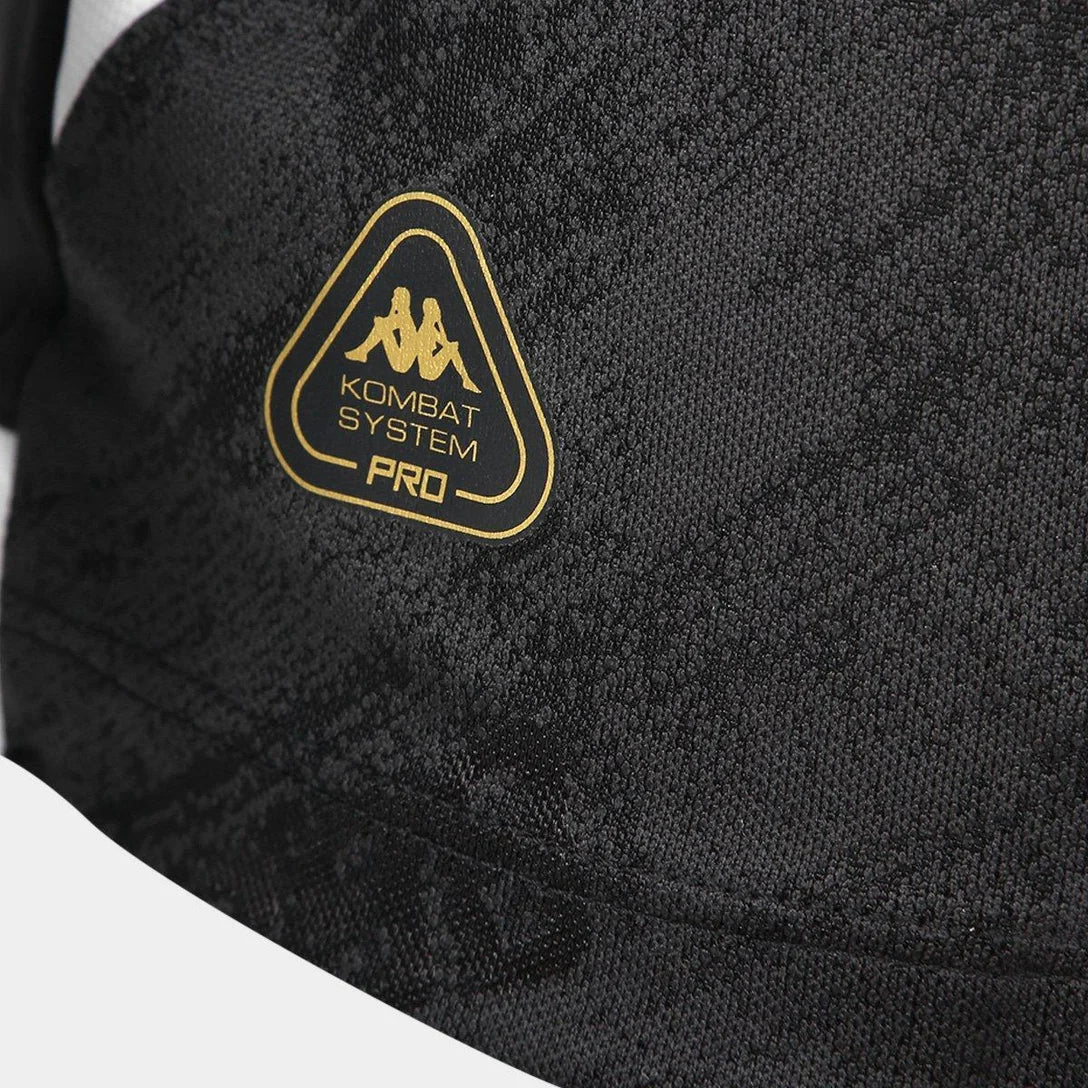 Vasco da Gama Home 25/26 Torcedor Kappa Masculino - Preto
