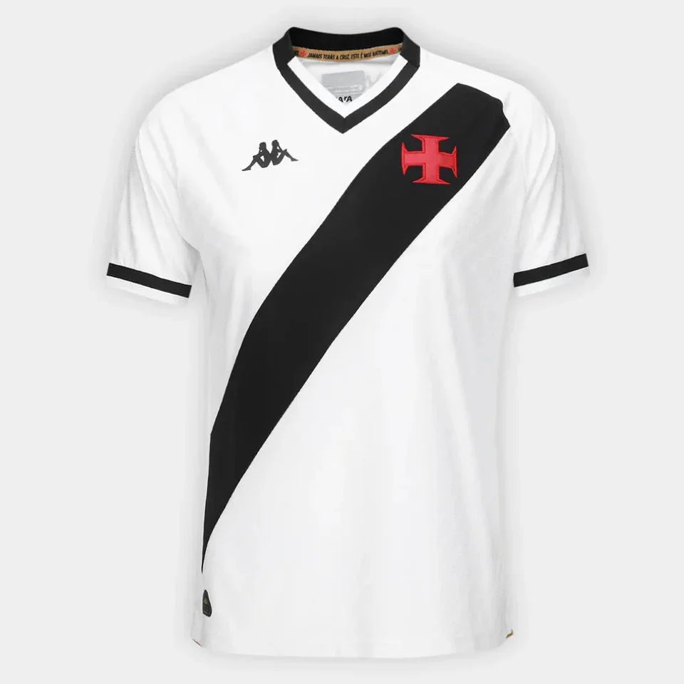 Vasco da Gama 25/26 Torcedor Kappa Masculino - Branca