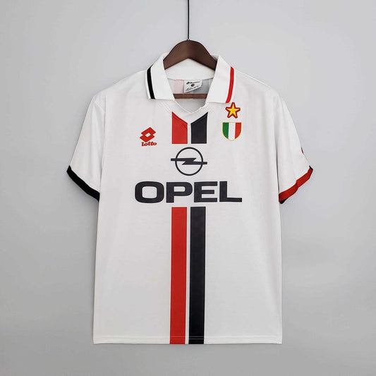 Milan Away Retrô 1995/1997 Lotto - Branca