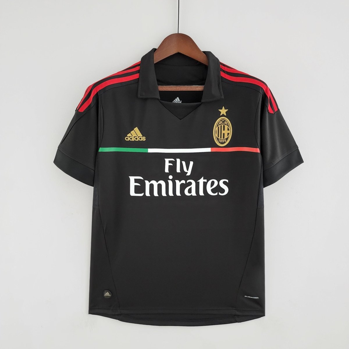 Milan Retrô Away 11/12 Adidas - Preta