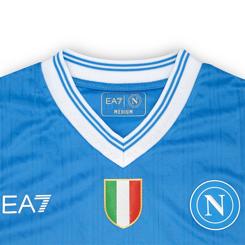 Napoli Home 25/26 Torcedor EA7 - Azul
