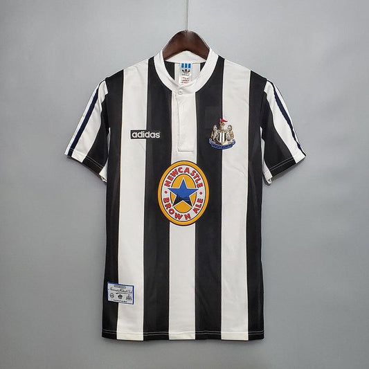 Newcastle Home Retrô 95/97 Adidas - Preta e Branca
